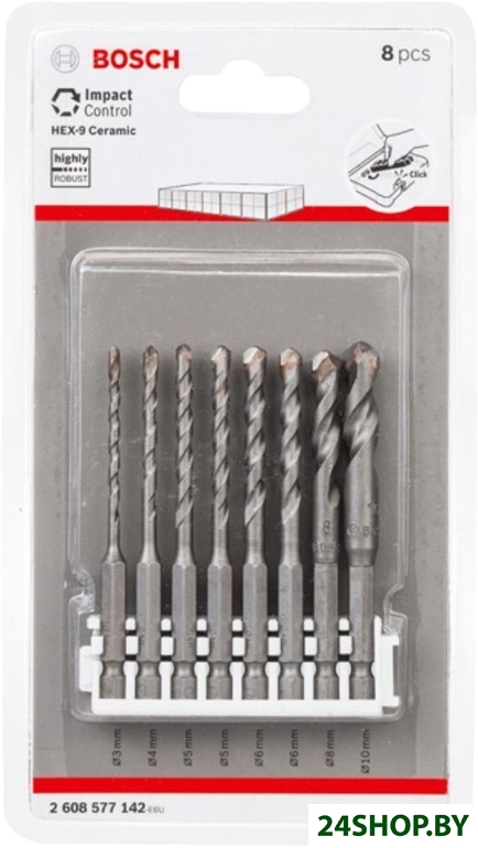 Набор сверл Bosch 2608577142 (8 предметов) Набор сверл Bosch 2608577142 (8 предметов)
