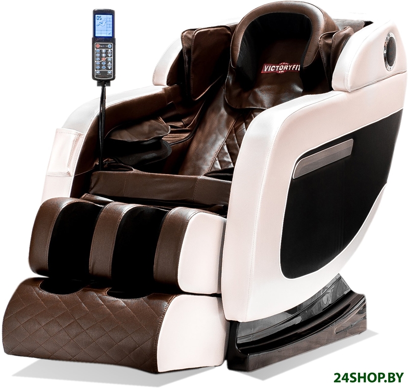 Массажное кресло VictoryFit VF-M10 (коричневый/бежевый) Массажное кресло VictoryFit VF-M10 (коричневый/бежевый)
