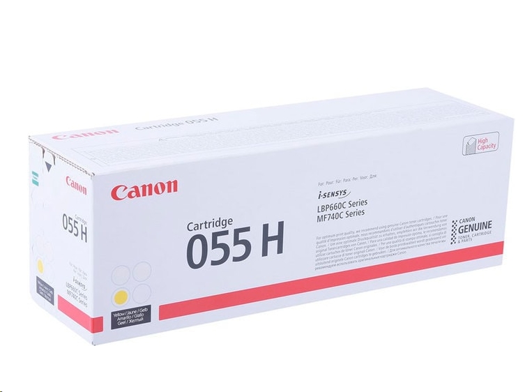 Картридж Canon 055H 3017C002 (желтый) Картридж Canon 055H 3017C002 (желтый)