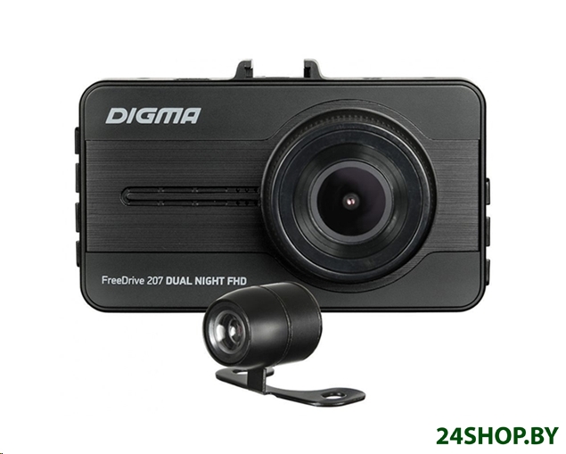 Видеорегистратор DIGMA FREEDRIVE 207 DUAL NIGHT FHD Видеорегистратор DIGMA FREEDRIVE 207 DUAL NIGHT FHD