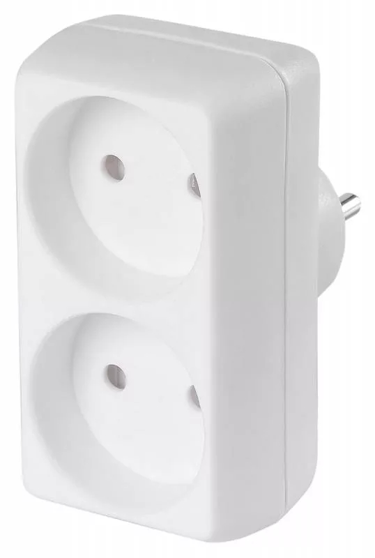 Сетевой разветвитель Buro BU-PS2-W (2 розетки) белый Сетевой разветвитель Buro BU-PS2-W (2 розетки) белый