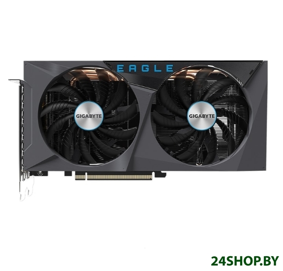 Видеокарта GDDR6 GIGABYTE GV-N3060EAGLE-12GD Rev2.0 GeForce RTX3060 Видеокарта GDDR6 GIGABYTE GV-N3060EAGLE-12GD Rev2.0 GeForce RTX3060