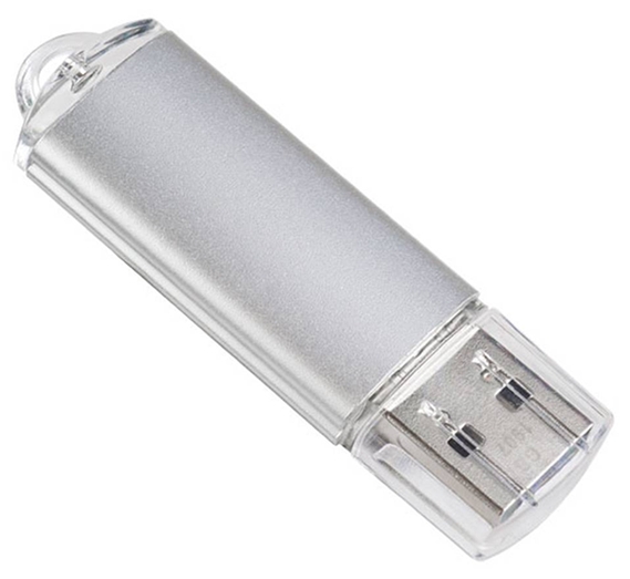 USB Flash Perfeo E01 64GB (серебристый) USB Flash Perfeo E01 64GB (серебристый)
