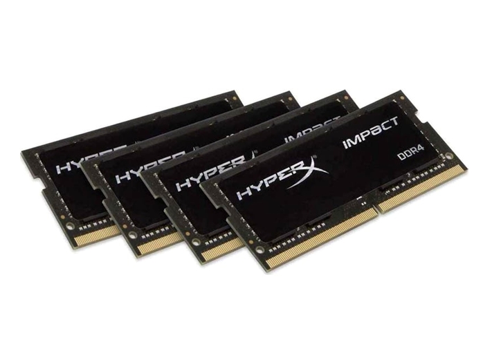 Оперативная память HyperX Impact 4x8GB DDR4 SODIMM PC4-19200 HX424S15IB2K4/32 Оперативная память HyperX Impact 4x8GB DDR4 SODIMM PC4-19200 HX424S15IB2K4/32