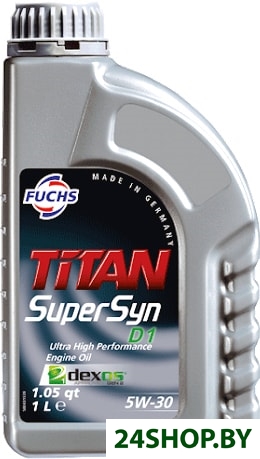 Моторное масло Fuchs Titan Supersyn D1 5W-30 1л Моторное масло Fuchs Titan Supersyn D1 5W-30 1л