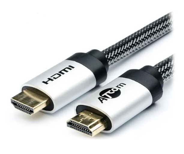Кабель ATcom HDMI 1m Metal Gold АТ13780 Кабель ATcom HDMI 1m Metal Gold АТ13780