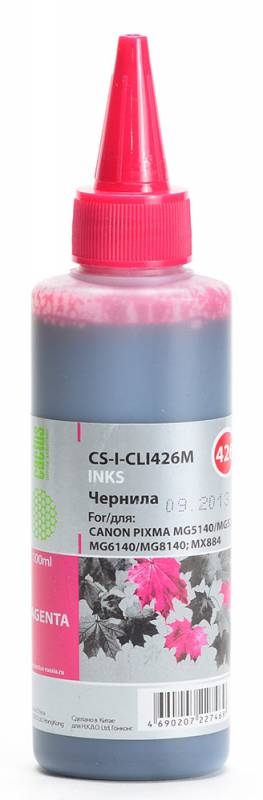 Чернила Cactus CS-I-CLI426M 100 мл Чернила Cactus CS-I-CLI426M 100 мл