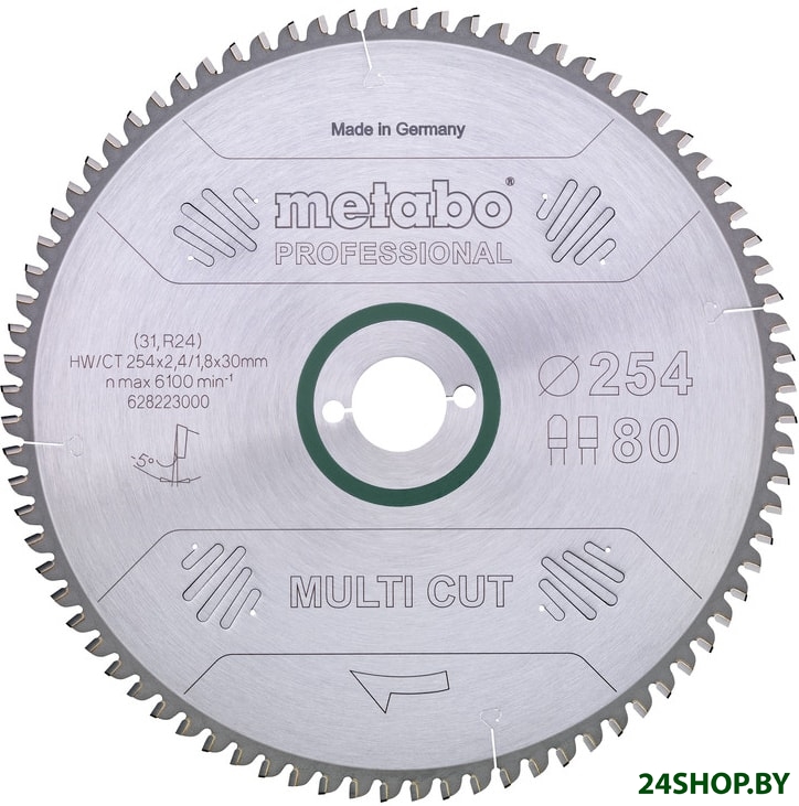 Пильный диск Metabo 628223000 Пильный диск Metabo 628223000