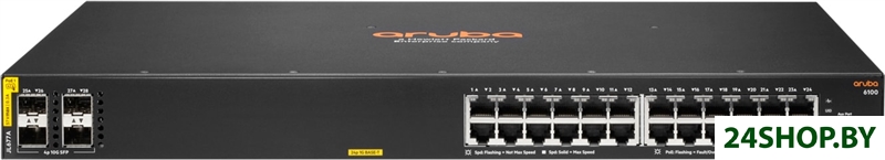 Управляемый коммутатор 3-го уровня Aruba 6100 Series JL677A Управляемый коммутатор 3-го уровня Aruba 6100 Series JL677A