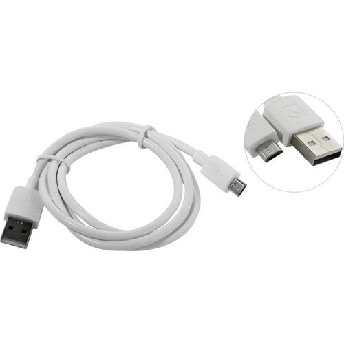 Кабель Defender USB08-01M (белый) Кабель Defender USB08-01M (белый)