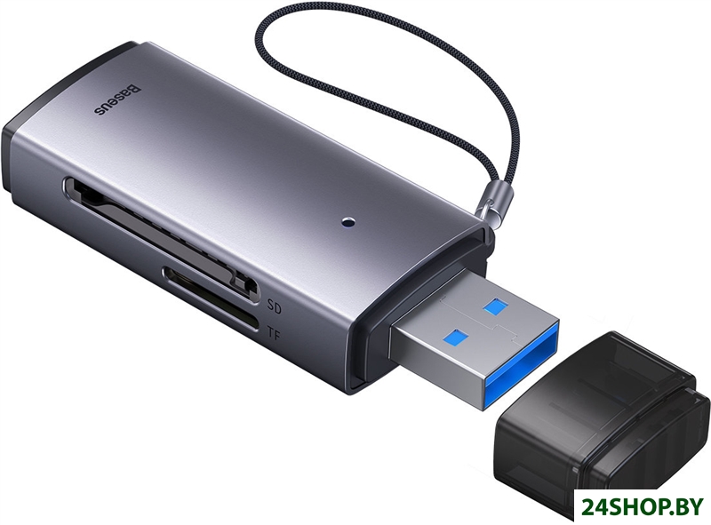 Карт-ридер Baseus Lite Series SD/TF WKQX060013 Карт-ридер Baseus Lite Series SD/TF WKQX060013