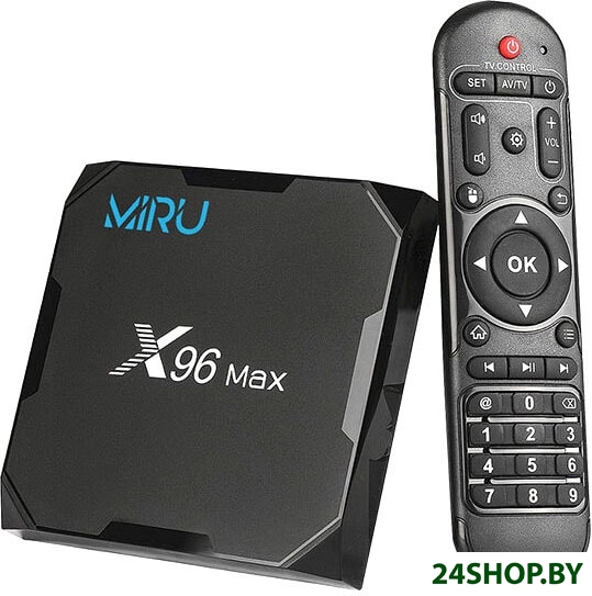 Смарт-приставка Miru X96 Max+ 4ГБ/32ГБ Смарт-приставка Miru X96 Max+ 4ГБ/32ГБ