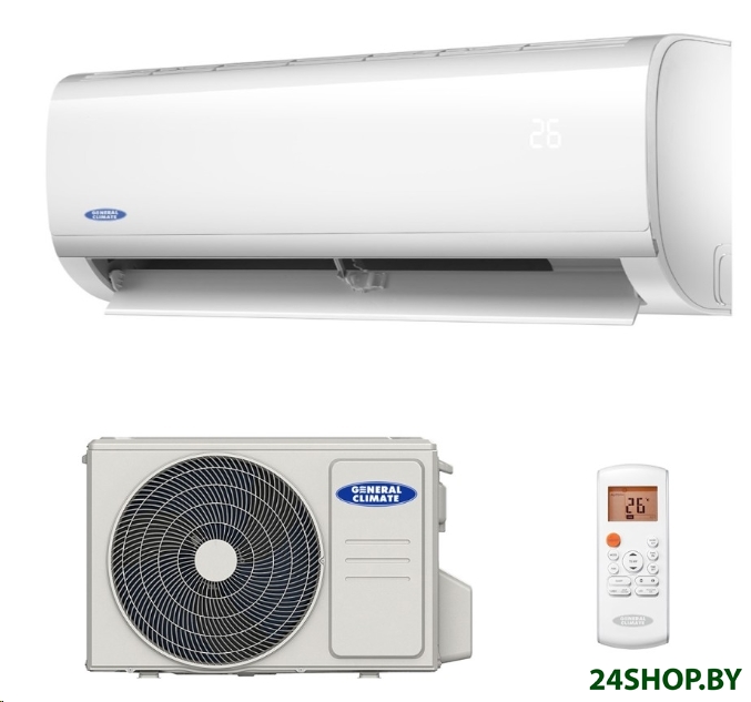 Сплит-система General Climate Pulsar On-Off GC-R09HR/GU-R09H Сплит-система General Climate Pulsar On-Off GC-R09HR/GU-R09H