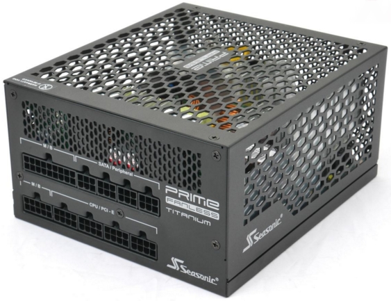Блок питания Seasonic Prime 600W Titanium Fanless SSR-600TL Блок питания Seasonic Prime 600W Titanium Fanless SSR-600TL