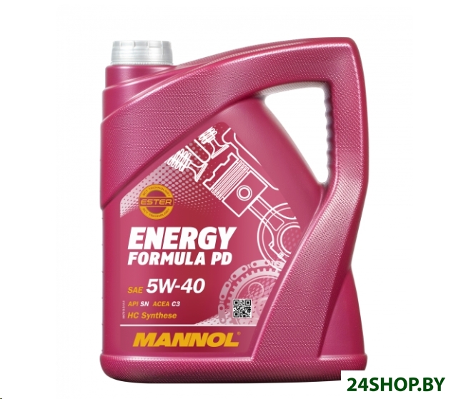 Моторное масло Mannol Energy Formula PD 5W-40 5л Моторное масло Mannol Energy Formula PD 5W-40 5л