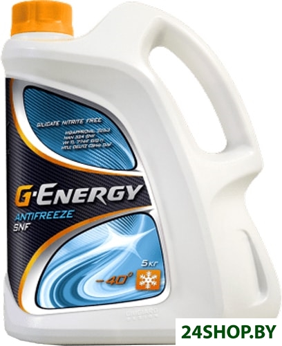Антифриз G-Energy Antifreeze SNF 40 5кг Антифриз G-Energy Antifreeze SNF 40 5кг