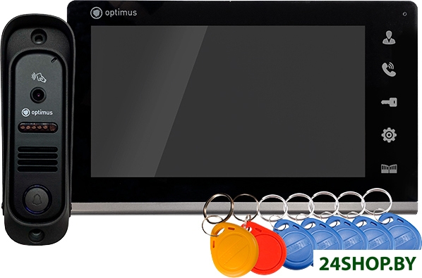 Комплект видеодомофона Optimus Leader 2.0 IK-7.0 b+b В0000016314 Комплект видеодомофона Optimus Leader 2.0 IK-7.0 b+b В0000016314
