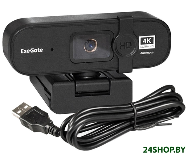 Веб-камера ExeGate Stream HD 4000 4K UHD T-Tripod (EX287383RUS) Веб-камера ExeGate Stream HD 4000 4K UHD T-Tripod (EX287383RUS)