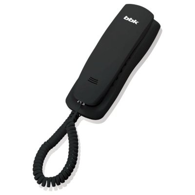 Телефон проводной BBK BKT-105 RU (черный) Телефон проводной BBK BKT-105 RU (черный)