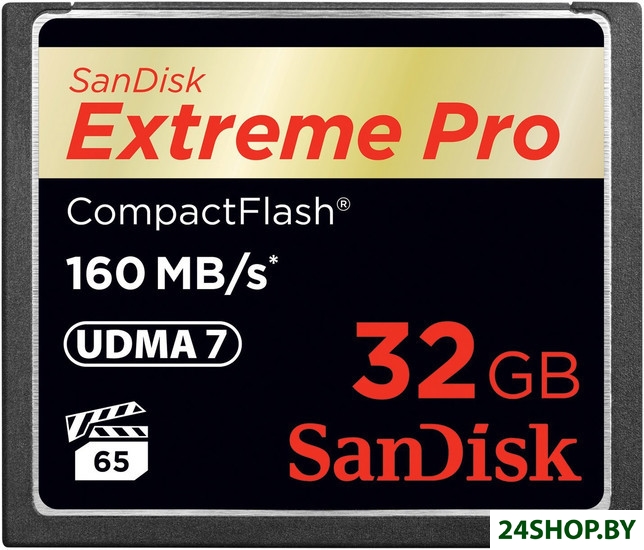 Карта памяти SanDisk Extreme PRO CompactFlash 32GB (SDCFXPS-032G-X46) Карта памяти SanDisk Extreme PRO CompactFlash 32GB (SDCFXPS-032G-X46)