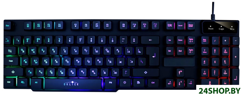 Клавиатура OKLICK 760G черный Клавиатура OKLICK 760G черный