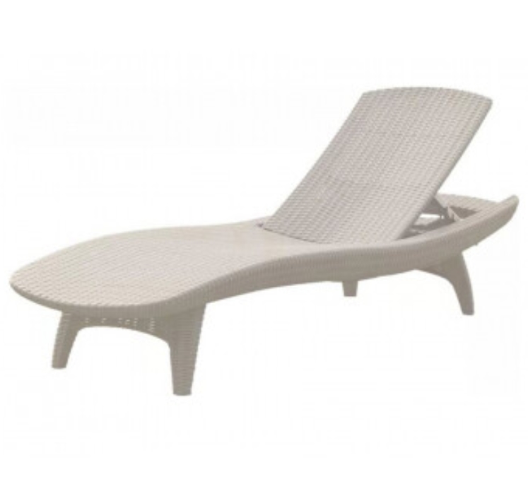 Шезлонг Keter Pacific Lounger (белый) Шезлонг Keter Pacific Lounger (белый)