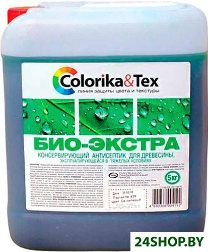 Антисептик Colorika & Tex Био-Экстра 5 кг Антисептик Colorika & Tex Био-Экстра 5 кг