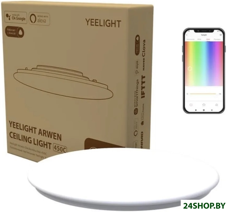 Люстра-тарелка Yeelight Arwen Ceiling Light 450C YLXD013-B Люстра-тарелка Yeelight Arwen Ceiling Light 450C YLXD013-B