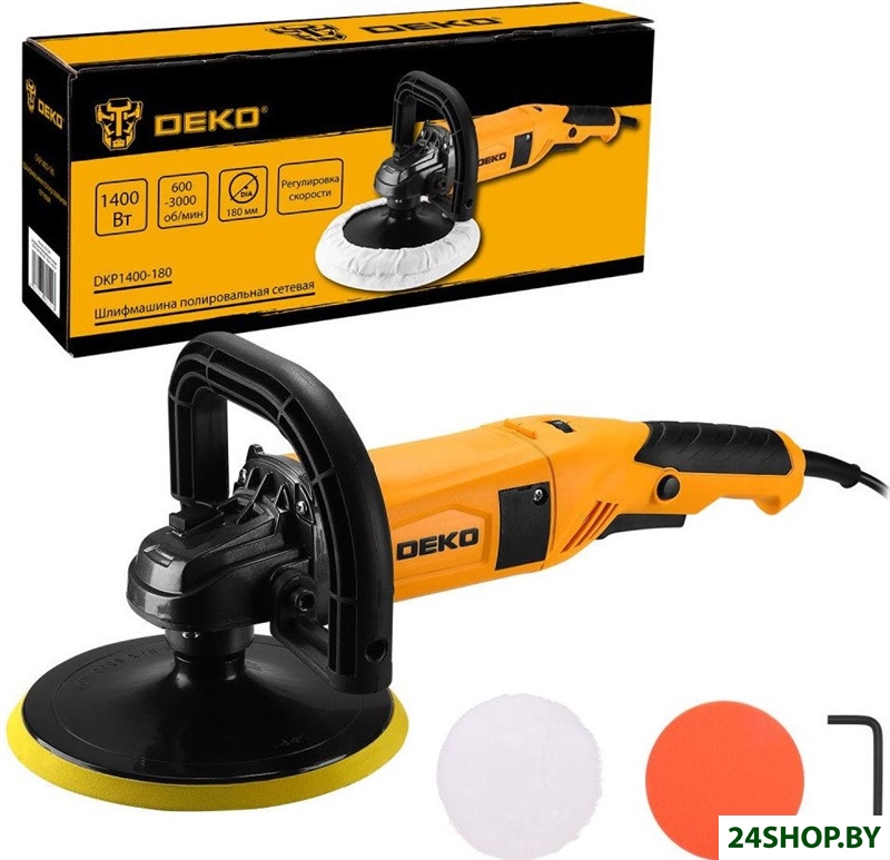 Полировальная машина Deko DKP1400-180 083-1049 Полировальная машина Deko DKP1400-180 083-1049
