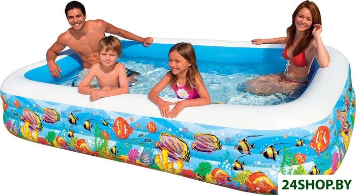 Бассейн надувной INTEX Family Pool арт. 58485 Бассейн надувной INTEX Family Pool арт. 58485
