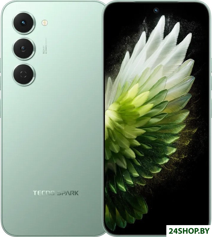 Телефон Tecno Spark 40 Pro 8GB/256GB (бамбуковый зеленый) Телефон Tecno Spark 40 Pro 8GB/256GB (бамбуковый зеленый)