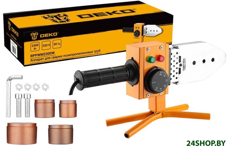 Аппарат для сварки труб Deko RPPWM2300W 083-3009 Аппарат для сварки труб Deko RPPWM2300W 083-3009