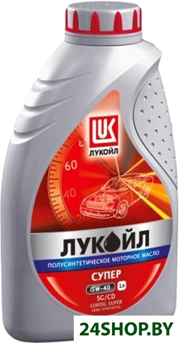 Моторное масло Лукойл Супер 15W-40 SG/CD 1л Моторное масло Лукойл Супер 15W-40 SG/CD 1л
