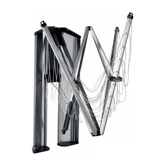 Сушилка для белья Brabantia WallFix с защитным коробом 475924 (стальной матовый) Сушилка для белья Brabantia WallFix с защитным коробом 475924 (стальной матовый)