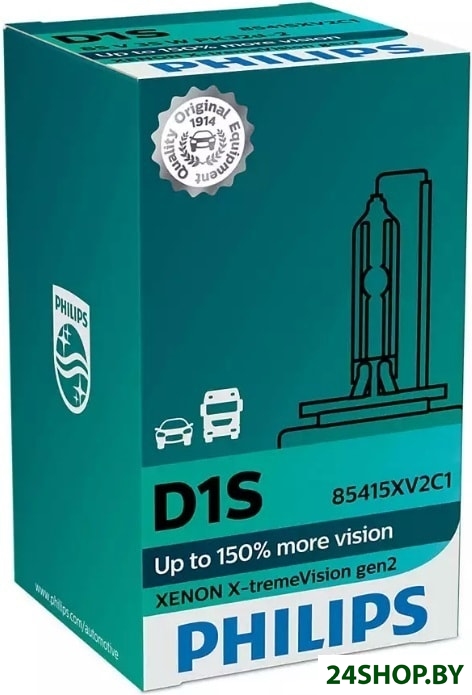 Ксеноновая лампа Philips D1S X-tremeVision gen2 1шт Ксеноновая лампа Philips D1S X-tremeVision gen2 1шт