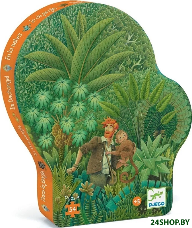 Пазл Djeco В джунглях 07244 (54 эл) Пазл Djeco В джунглях 07244 (54 эл)