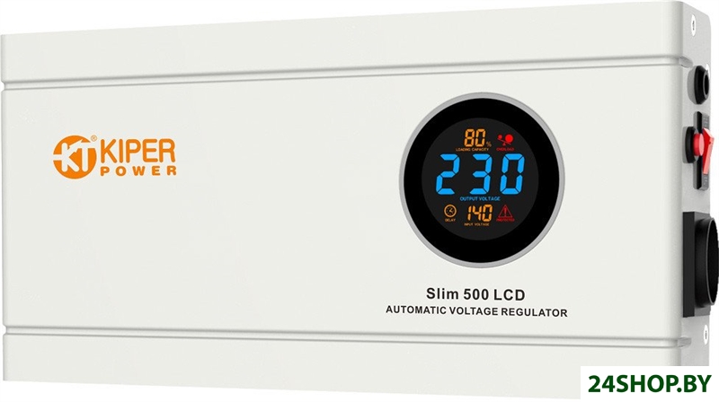 Стабилизатор напряжения Kiper Power Slim 500 LCD Стабилизатор напряжения Kiper Power Slim 500 LCD