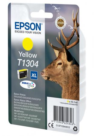 Картридж струйный EPSON C13T13044012 желтый Картридж струйный EPSON C13T13044012 желтый