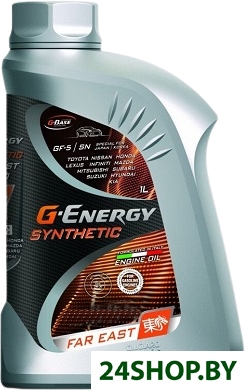 Моторное масло G-Energy Synthetic Far East 5W-20 1л Моторное масло G-Energy Synthetic Far East 5W-20 1л