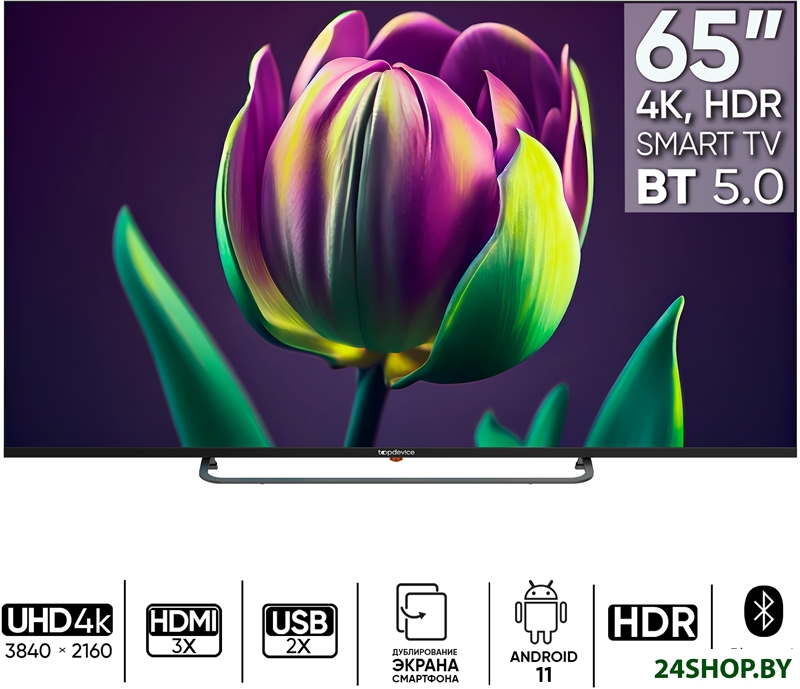 Телевизор Topdevice Ultra Neo TDTV65CS06U_BK Телевизор Topdevice Ultra Neo TDTV65CS06U_BK