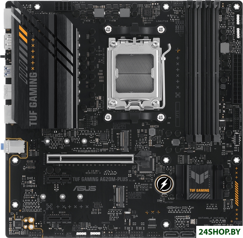Материнская плата ASUS TUF Gaming A620M-Plus Материнская плата ASUS TUF Gaming A620M-Plus