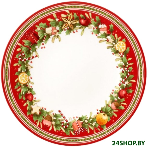 Тарелка обеденная Villeroy & Boch Winter Bakery Delight 14-8612-2621 Тарелка обеденная Villeroy & Boch Winter Bakery Delight 14-8612-2621