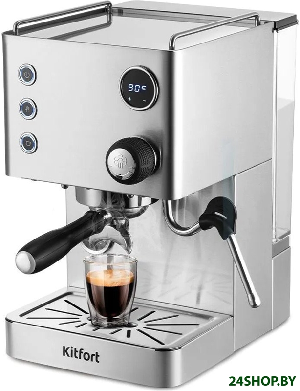 Рожковая кофеварка Kitfort KT-7510 Рожковая кофеварка Kitfort KT-7510
