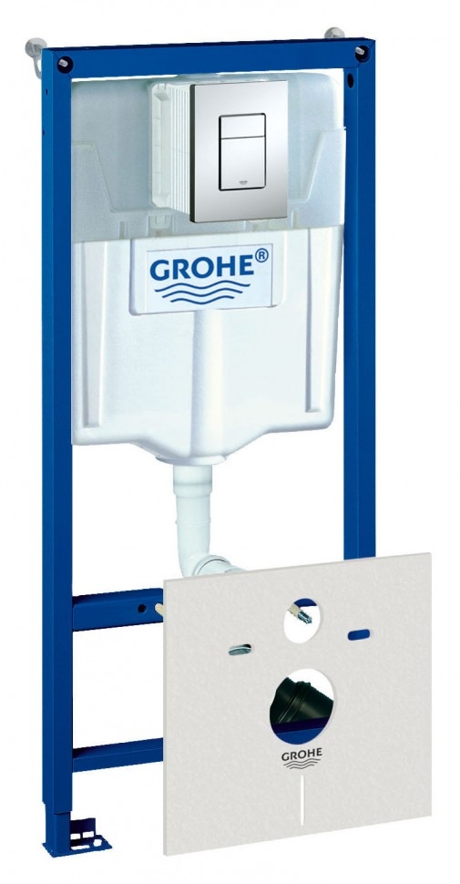 Инсталляция для подвесного унитаза Grohe Rapid SL (38813001) Инсталляция для подвесного унитаза Grohe Rapid SL (38813001)
