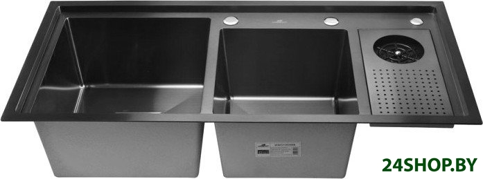 Кухонная мойка Wisent WM310048B + WW405B Кухонная мойка Wisent WM310048B + WW405B
