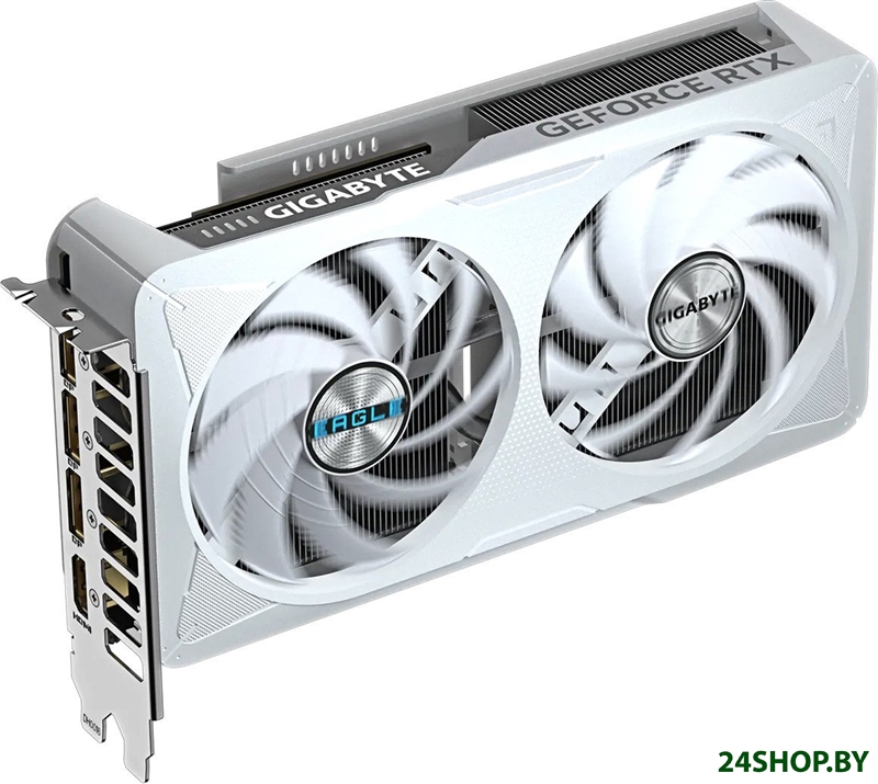 Видеокарта Gigabyte GeForce RTX 5060 Eagle OC Ice 8G GV-N5060EAGLEOC ICE-8GD Видеокарта Gigabyte GeForce RTX 5060 Eagle OC Ice 8G GV-N5060EAGLEOC ICE-8GD