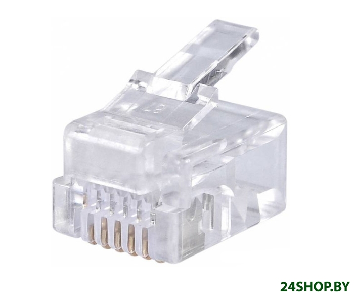 Коннектор Buro TLUS-037 RJ-12 (100 шт) Коннектор Buro TLUS-037 RJ-12 (100 шт)