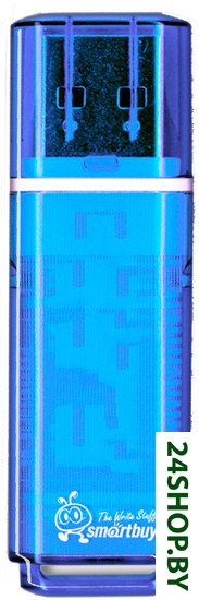 Флеш-память SmartBuy Glossy 8Gb Blue (SB8GBGS-B) Флеш-память SmartBuy Glossy 8Gb Blue (SB8GBGS-B)