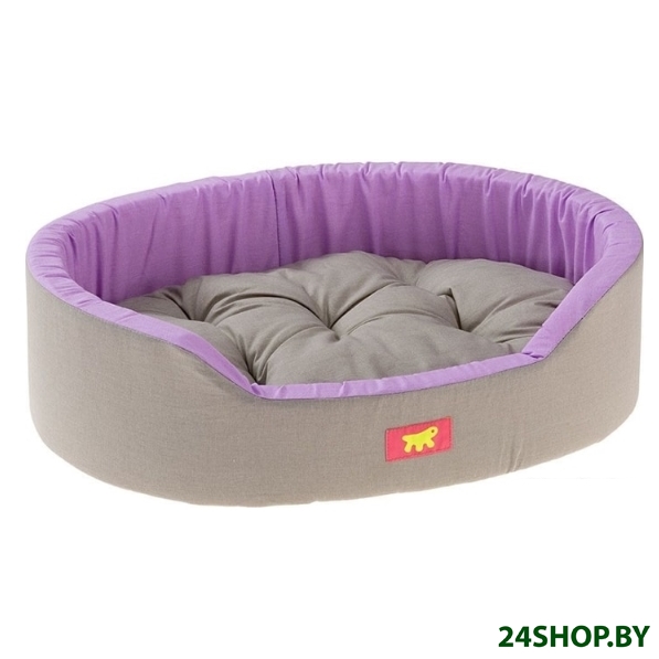 Лежанка для животных Ferplast Dandy 65 82943095 (серый/сиреневый) Лежанка для животных Ferplast Dandy 65 82943095 (серый/сиреневый)