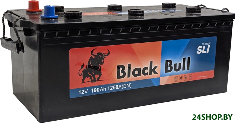 Автомобильный аккумулятор Black Bull (3) евро L+ (190 А·ч) Автомобильный аккумулятор Black Bull (3) евро L+ (190 А·ч)
